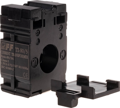 Attēls no F&F Przekadnik prdowy 80/5A rednica 22, kl. 0,5 TI-80-5