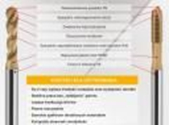 Picture of Fanar Gwintownik rczny DIN-371B HSSE TIN 800X M4 (C2-113X01-0040)