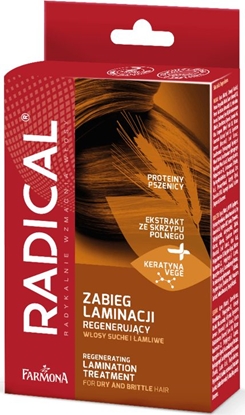 Attēls no Farmona Radical Regenerujący zabieg laminacji do włosów suchych i łamliwych