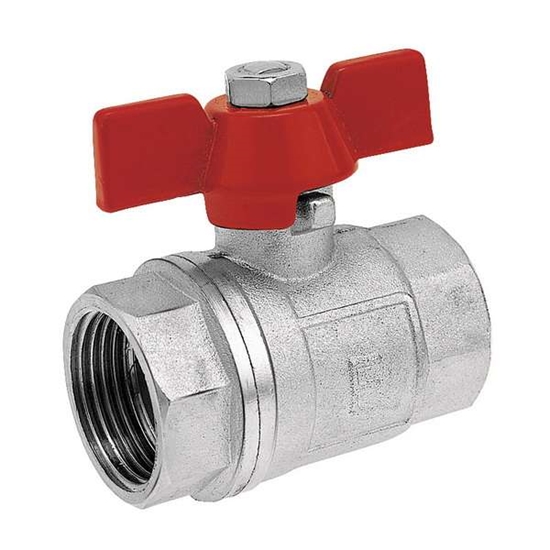 Picture of Ferro Zawór kulowy nakrtno-nakrtny 3/4" wodny KM2