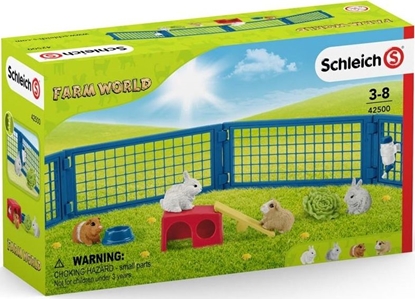 Picture of Figurka Schleich Zagroda dla królików i winek morskich