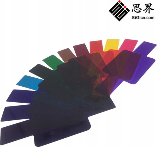 Picture of SiGi Filtry elowe Strobist 20k Do Lampy Byskowej