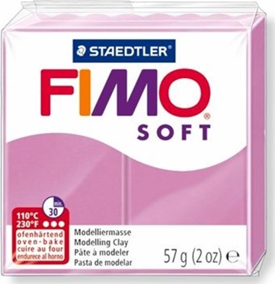 Attēls no Fimo Masa plastyczna termoutwardzalna Soft fiokowa 57g