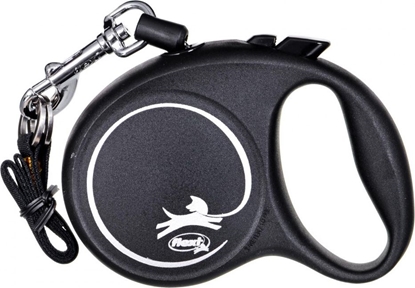 Изображение Flexi Smycz automatyczna Black Design XS linka 3 m kol. czarny