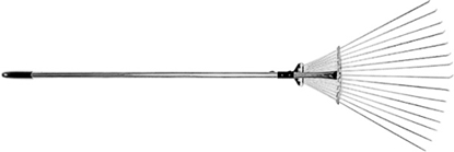 Picture of Flo Grabie do lici metalowe regulowane 53 cm z trzonkiem metalowym 99400