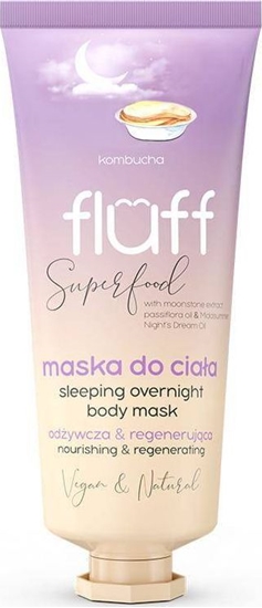 Picture of Fluff Super Food Sleeping Overnight Body Mask odywczo-regenerujca maska do ciaa Kombucha 150ml