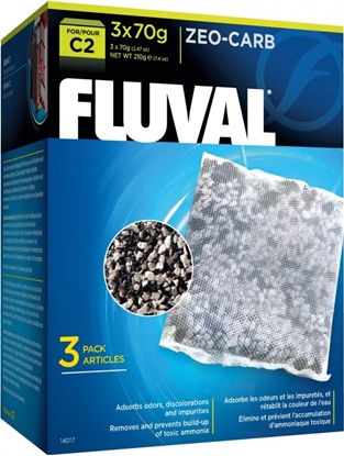 Picture of Fluval Wkad wglowy Zeo-Carb do filtra C2, 3x70g