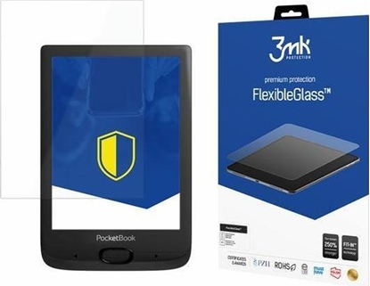 Изображение 3MK 3MK FlexibleGlass PocketBook Basic Lux 3 Szkło Hybrydowe