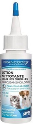 Attēls no Francodex PL Pyn do czyszczenia uszu dla kocit i szczeniaków 60 ml