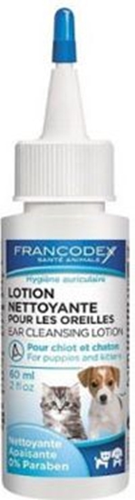 Изображение Francodex PL Pyn do czyszczenia uszu dla kocit i szczeniaków 60 ml
