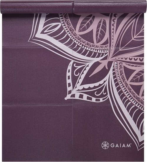Picture of Gaiam Mata do jogi skadana fioletowa 2 mm