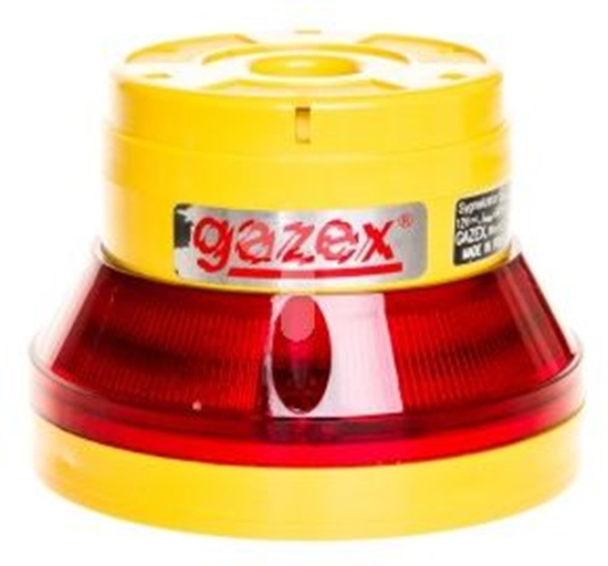 Picture of Gazex Sygnalizator optyczno-akustyczny 12V DC pulsacyjny LED czerwony 105/70dB IP54 (SL-32)