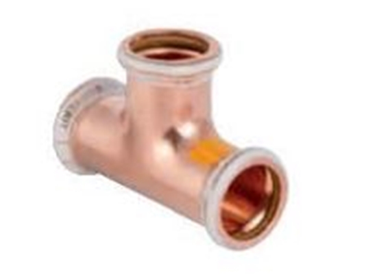 Изображение Geberit Trójniki Mapress Kupfer Gas równoprzelotowy 18mm (34529)