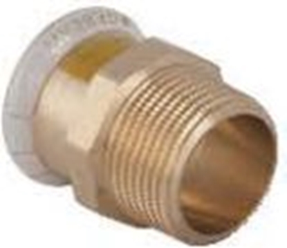 Изображение Geberit Zczka przejciowa Mapress Kupfer Gas GZ 15mm x 1/2" (34666)