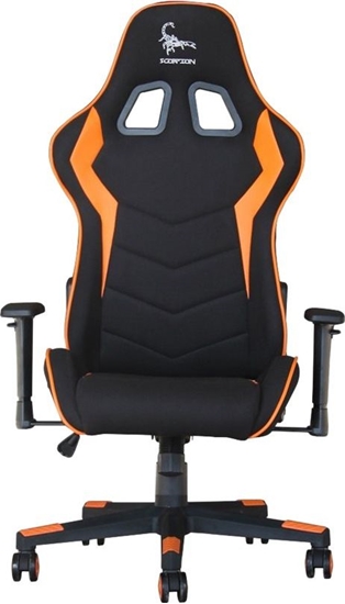 Изображение GEMBIRD Gaming chair black/orange