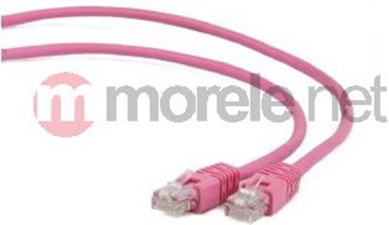 Изображение Gembird patchcord RJ45, osonka zalewana, kat. 5e, UTP, 5m, róowy PP12-5M/RO