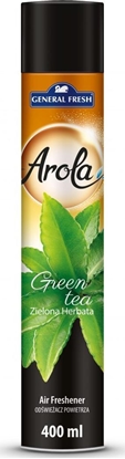 Attēls no General Fresh Odwieacz powietrza AROLA Spray 400ml zielona HERBATA GENERAL FRESH