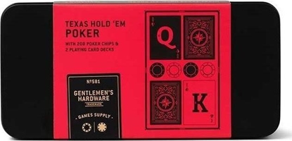 Attēls no Gentlemens Hardware Poker in a Tin