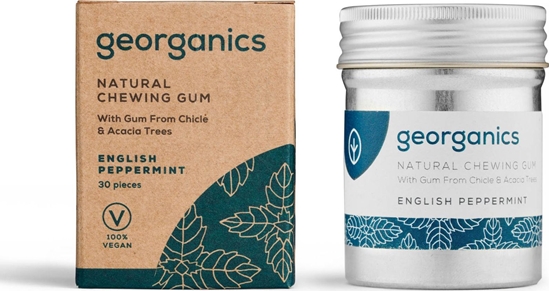 Picture of Georganics Georganics Naturalna guma do ucia English Peppermint - 30 sztuk