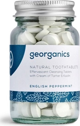 Picture of Georganics Naturalne tabletki do mycia zbów, English Peppermint, 120 tabletek