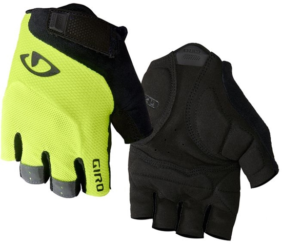 Picture of Giro Rkawiczki rowerowe Bravo Gel black highlight yellow r. M (GR-7085645)