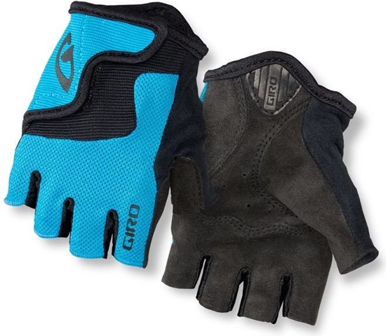 Picture of Giro Rkawiczki rowerowe dziecice Bravo czarno-niebieskie r. L (18954)