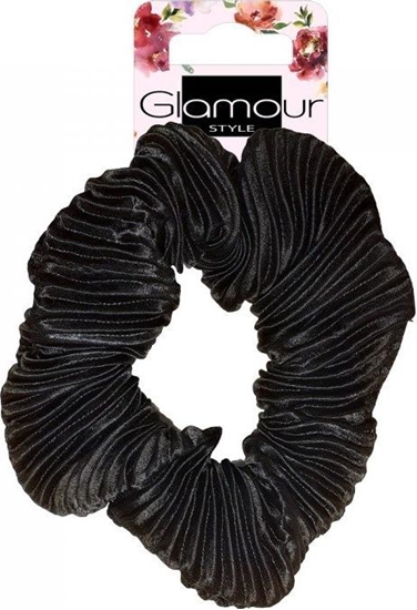 Изображение Glamour GLAMOUR_Owijka do włosów Karbowana Czarna