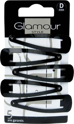 Picture of Glamour GLAMOUR_Spinki do włosów czarne 5szt