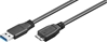 Picture of Kabel USB Goobay USB-A - microUSB 3 m Czarny (95027)