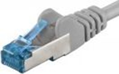 Attēls no Goobay Kabel krosowy patchcord S/FTP PiMF kat. 6a LSZH szary 3m (93782)