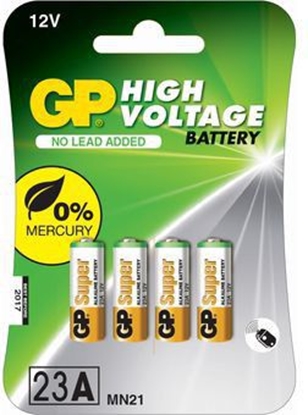 Изображение GP Bateria High Voltage A23 4 szt.