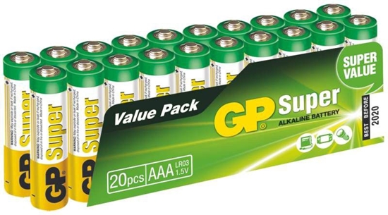Изображение GP Bateria Super AAA / R03 20 szt.