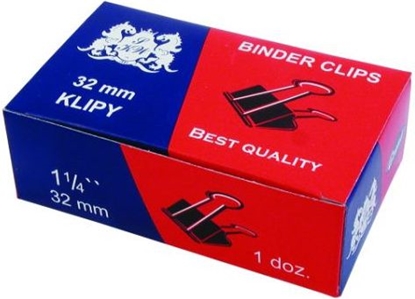 Изображение Grand Binder Clip, klip do papieru 25 mm 12szt (21K016B)