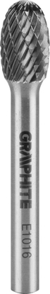 Attēls no Graphite FREZ DO METALU HM TYP E (OWALNY) 10 X 16 MM TRZPIE 6 X 45 MM 55H365 GRAPHITE