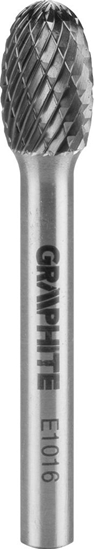 Picture of Graphite FREZ DO METALU HM TYP E (OWALNY) 10 X 16 MM TRZPIE 6 X 45 MM 55H365 GRAPHITE