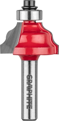 Attēls no Graphite Frez widiowy (Frez ksztatowy z oyskiem, ozdobny, HM, 28.8 x 15.9 mm, trzpie 8 mm)