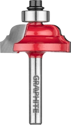 Attēls no Graphite Frez widiowy (Frez ksztatowy z oyskiem, ozdobny, HM, 31.7 x 12.7 mm, trzpie 6 mm)