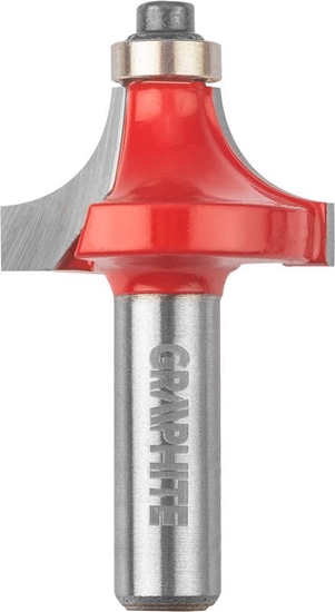 Picture of Graphite Frez widiowy (Frez ksztatowy z oyskiem, zaokrglajcy, HM, 34.9 x 15.4 mm, trzpie 12 mm)