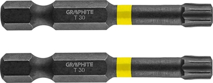 Attēls no Graphite Kocówka wkrtakowa (Bity udarowe TX30 x 50 mm, 2 szt.)