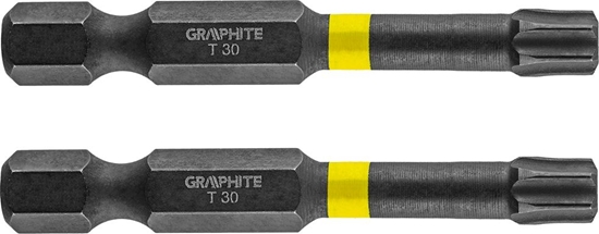 Picture of Graphite Kocówka wkrtakowa (Bity udarowe TX30 x 50 mm, 2 szt.)