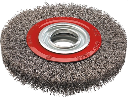 Attēls no Graphite Szczotka druciana tarczowa 125x20mm INOX - 57H592