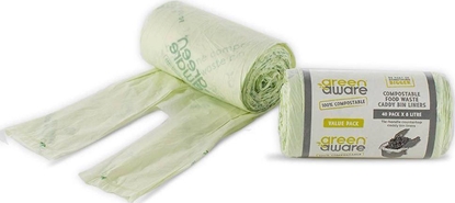 Picture of GreenAware Kompostowalne worki na odpady spoywcze, 8L, 40szt.