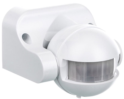 Изображение GTV Czujnik ruchu CR-1 1200W 220-240V 180 st. IP44 natynkowy biay