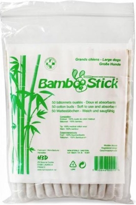 Attēls no H3D Bamboostick Patyczki Do Uszu L/XL 50szt.