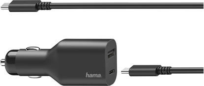 Attēls no Ładowarka Hama 1x USB-A 1x USB-C  (002000100000)