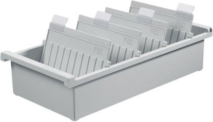 Picture of HAN Kartoteka otwarta HAN Kartei, polistyren, A4, szara