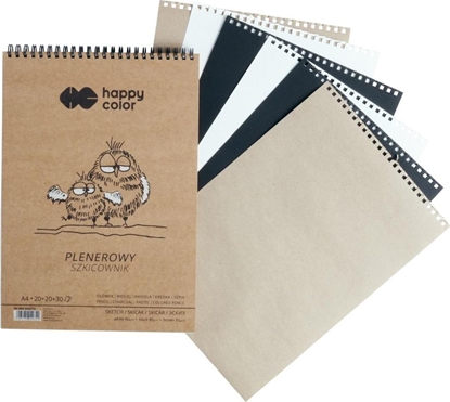 Attēls no Happy Color Szkicownik A4 70k biay