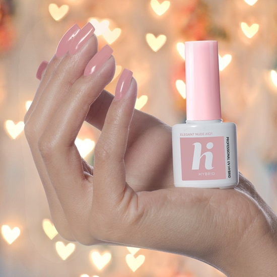 Изображение Hi Hybrid Lakier hybrydowy 421 Elegant Nude 5ml
