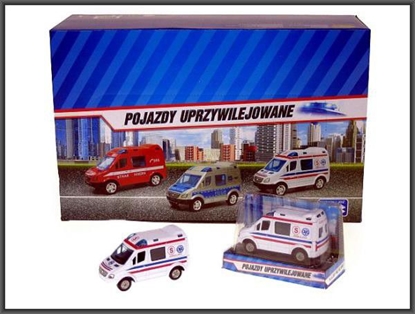 Изображение Hipo Mini Van Pogotowie 8cm w pud.p24