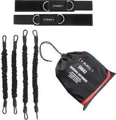 Attēls no HMS Tubing GU05 róne poziomy oporu w zestawie czarny 4 szt.